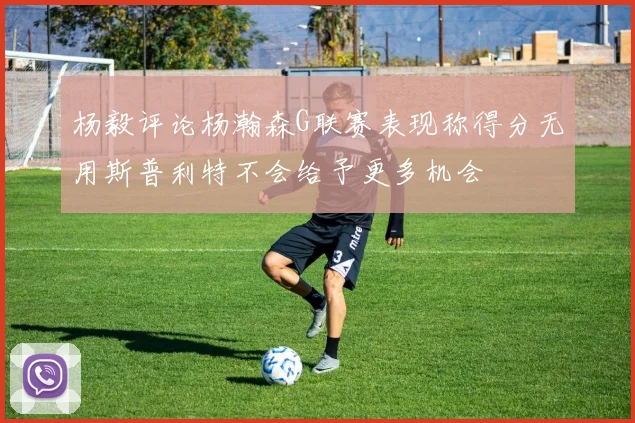 杨毅评论杨瀚森G联赛表现称得分无用斯普利特不会给予更多机会